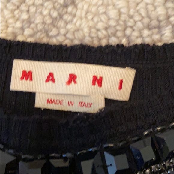 Marni ribbed high low sweater - Picture 3 of 5